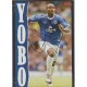 Signed picture of Joseph Yobo the Everton footballer.